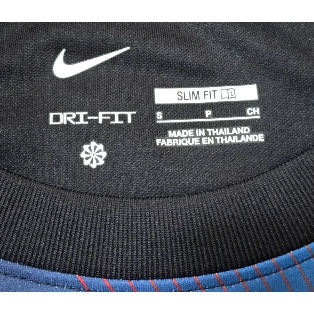Atletico Madrid Atleti Nike Soccer Jersey Men's S Blue Multi NWT